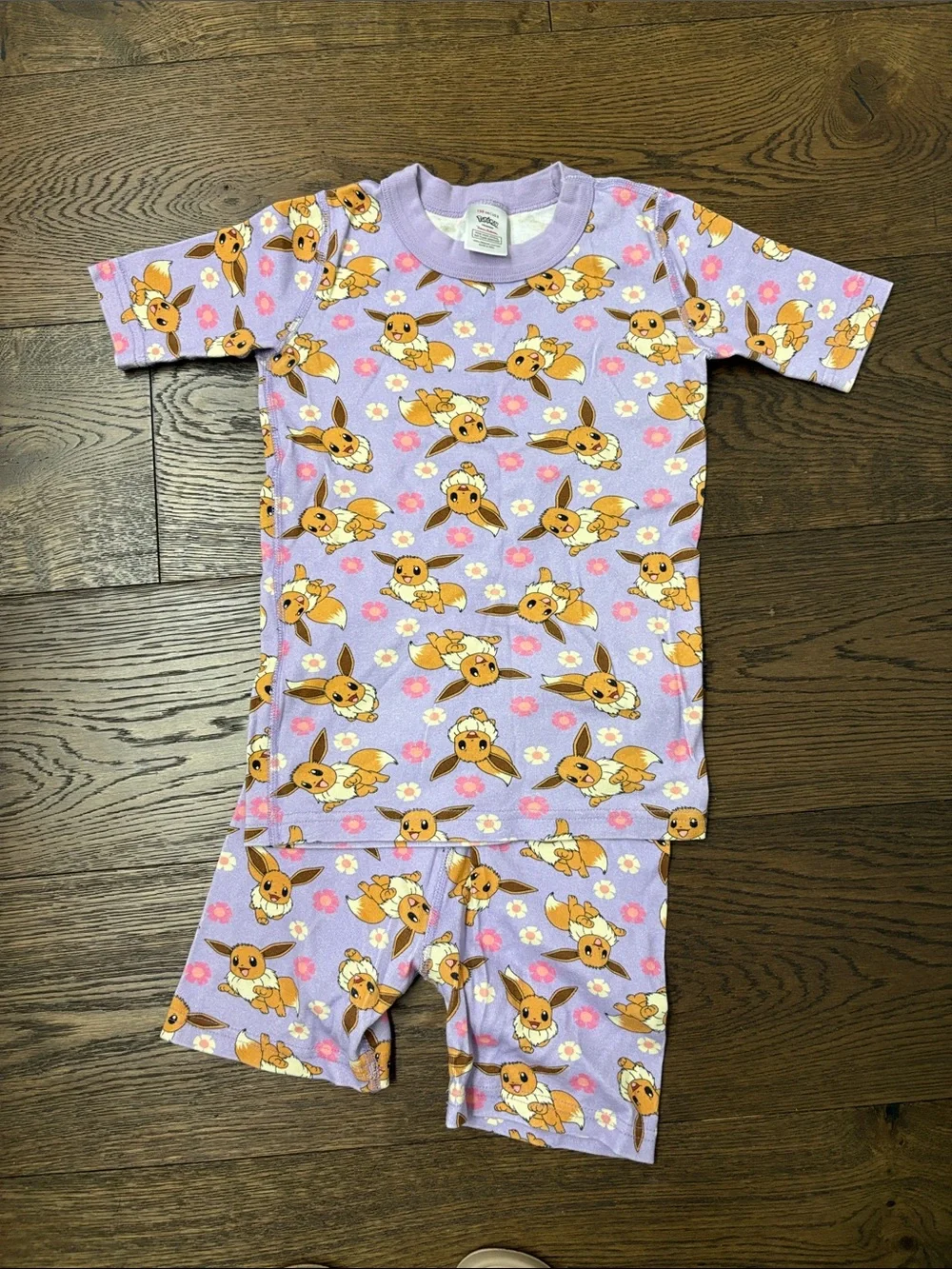 Hanna Andersson Lavender Eevee Character Pajama Set